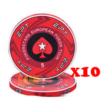 Ceramic Casino Chips